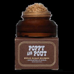 Poppy & Pout Lip Scrub Brown Sugar Bourbon